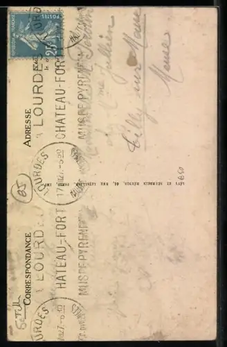 AK Lourdes, Pension de Famille Odette Mathurin, 29 Rue des Petits-Fossés