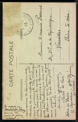 AK Capvern /Hautes-Pyrénées, La Chapelle et Rue des Thermes