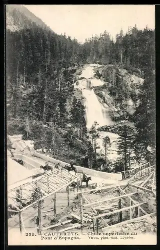 AK Cauterets, Chute supérieure du Pont d`Espagne