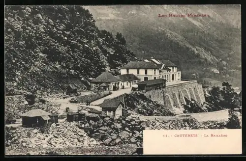 AK Cauterets, La Raillère et les montagnes environnantes