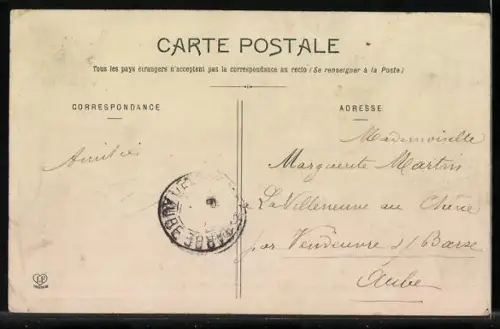 AK Tarbes /Hautes-Pyrénées, Le Marché Brauhauban et Rue Larrey