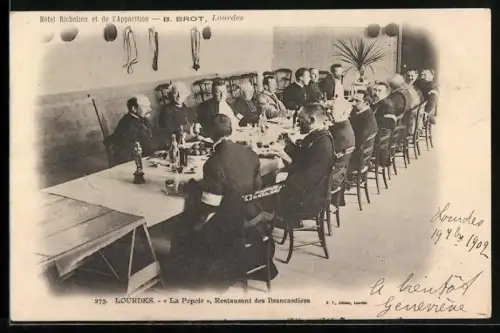 AK Lourdes, La Popote, Restaurant des Brancardiers
