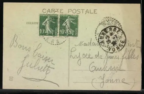 AK Tarbes /Hautes-Pyrénées, Le Grand Hôtel, Autour de la gare