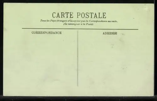 AK Lourdes, L`Ermitage et mise en scène de la Passion devant l`hôtel