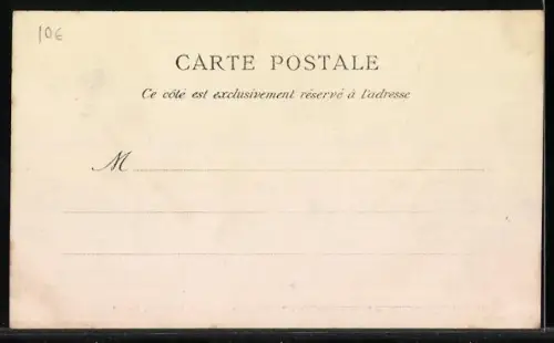 AK Lourdes, Arrivée d`un train de Malades