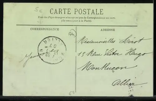 AK Cauterets, Grand Hôtel d`Angleterre, Le Boulevard