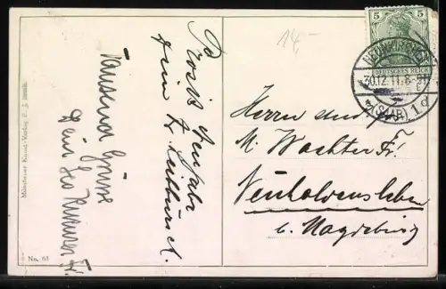 AK Leopard im Wald auf der Pirsch