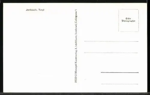 AK Jenbach, Generalansicht