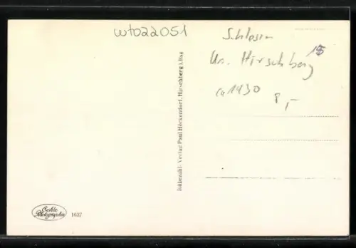 AK Schreiberhau, Ortsansicht mit dem Riesengebirge