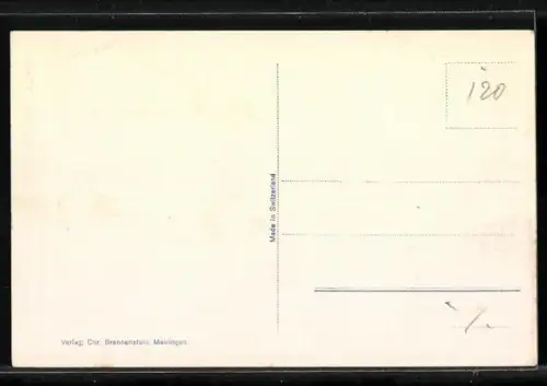 AK Grimselstrasse mit Handeggfall