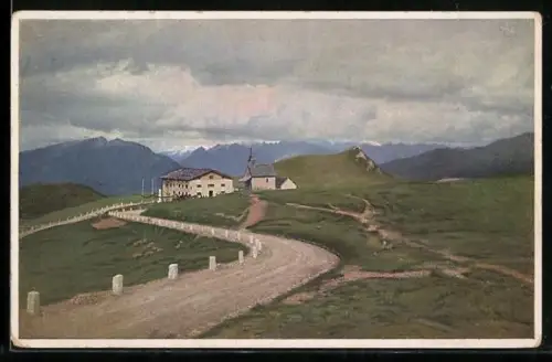 AK Passo del Giovo, Gebäude auf der Passhöhe