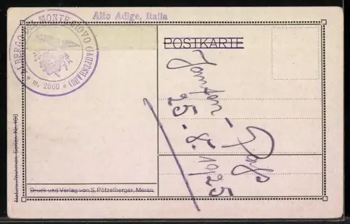 AK Passo del Giovo, Gebäude auf der Passhöhe