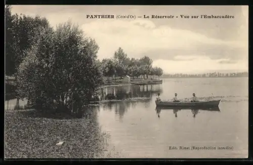 AK Panthier, Le Réservoir, Vue sur l`Embarcadère