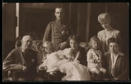 AK Herzog von Cumberland mit Familie