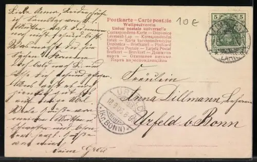 AK Portrait Prinz Wilhelm der jüngste Hohenzollern