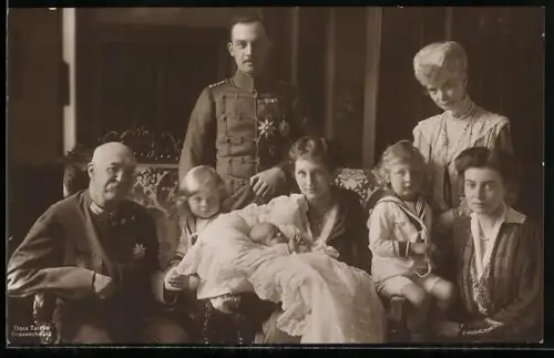 AK Herzog von Cumberland mit Familie