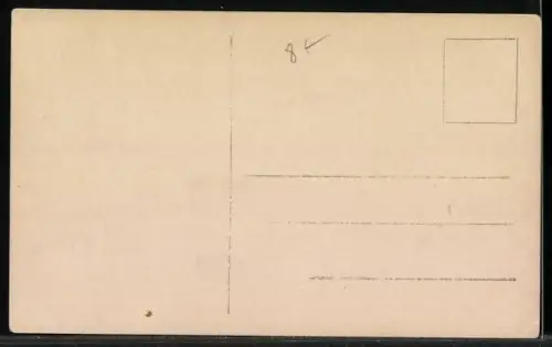 AK Prinz Wilhelm von Preussen im Ruderboot