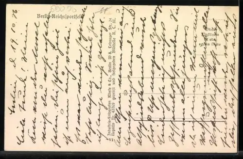 AK Berlin, Olympia 1936, Gesamtansicht des Reichssportfeldes