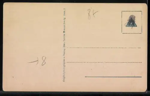 AK Erbprinz Ernst August mit den Geschwistern Prinz Georg Wilhelm und Prinzessin Friederike Luise aus dem Hause von Brau