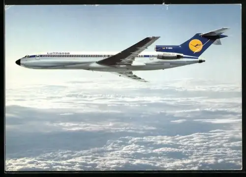 AK Europa Jet Boeing 727 der Lufthansa