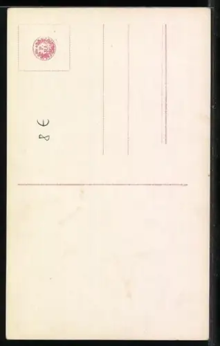 AK Prinz Wilhelm von Preussen als niedlicher Bube mit einer Schachtel in den Händen