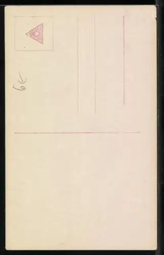 AK Prinzessin Joachim von Preussen mit einem weissen Muff