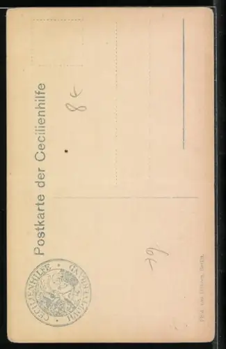 AK Kronprinzessin Cecilie mit Prinzen Alexandrine als Säugling