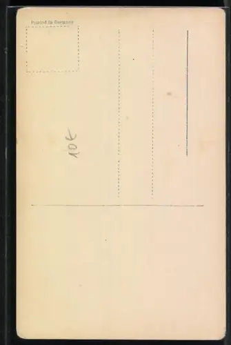 AK Prinzessin Viktoria Luise und Prinz Ernst August von Cumberland, Herzog zu Braunschweig u. Lüneburg, Wappen