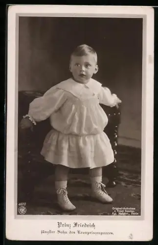 AK Prinz Friedrich Georg von Preussen als Kind