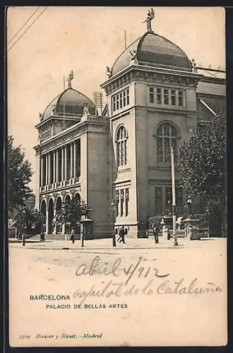 AK Barcelona, Palacio de Bellas Artes
