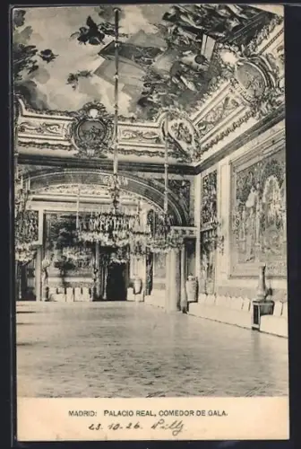 AK Madrid, Palacio Real, Comedor de Gala