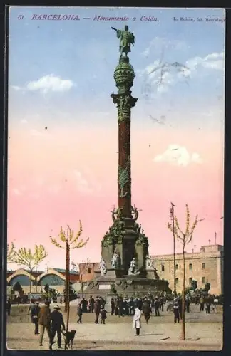 AK Barcelona, Monumento a Colón