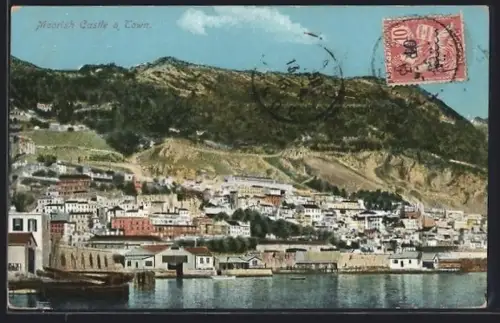 AK Gibraltar, Moorish Castle & Town