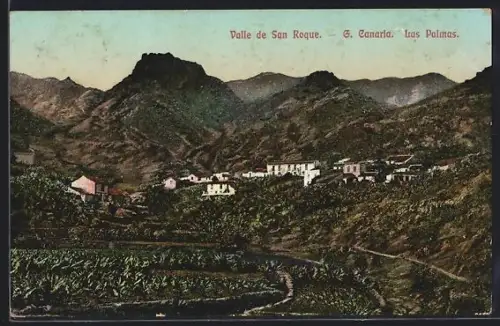 AK Las Palmas /G. Canaria, Valle de San Roque