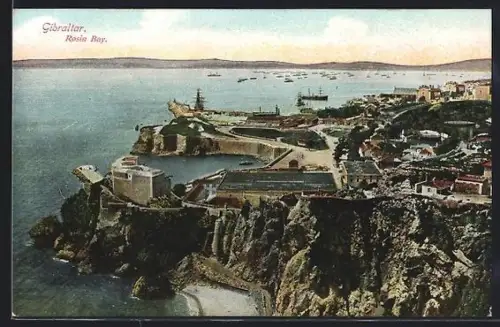 AK Gibraltar, Rosia Bay, Panoramablick