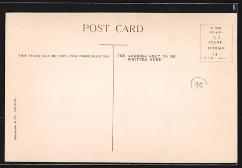 AK Gibraltar, Rock from the Commercial Mole