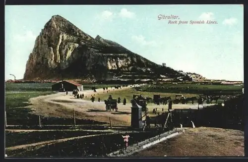 AK Gibraltar, rock form spanish lines