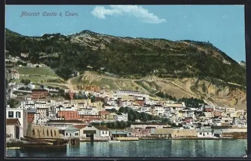 AK Gibraltar, Moorish Castle & Town