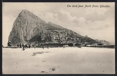 AK Gibraltar, The Rock from North Front