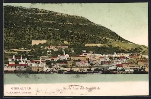 AK Gibraltar, South from the New Mole