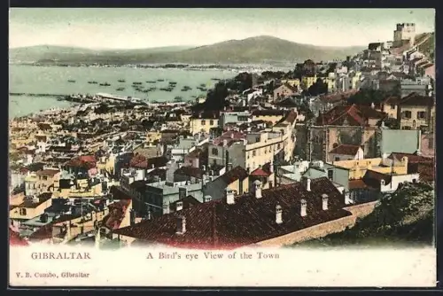 AK Gibraltar, A Bird`s Eye View of the Town