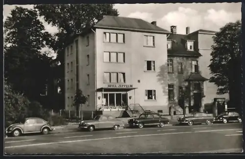 AK Frankfurt-Bockenheim, Hotel Zeppelin, Zeppelin-Allee 2