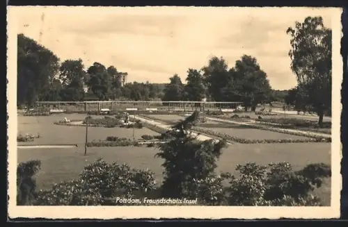 AK Potsdam, Freundschafts-Insel, Ortspartie