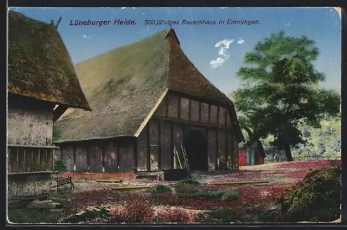 AK Emmingen / Soltau, 300-jähriges Bauernhaus