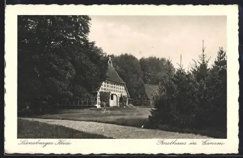 AK Einem /Lüneburger Heide, Forsthaus