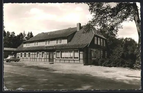 AK Alvern /Soltau, Gasthaus und Pension Heidkrug