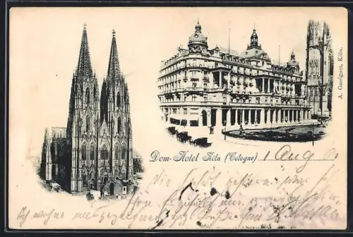 AK Köln, Dom, Dom-Hotel
