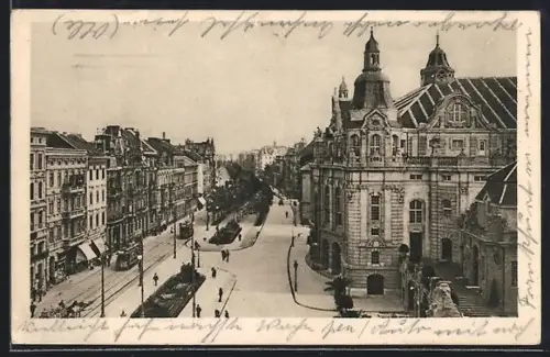 AK Köln-Neustadt, Opernhaus und Habsburger Ring