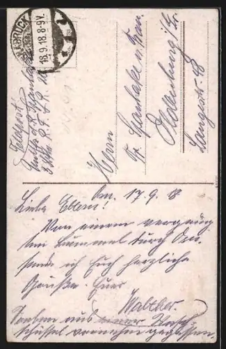 AK Osnabrück, Bierstrasse, Renaissancehäuser