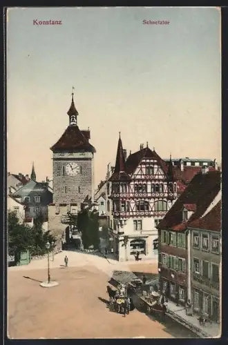 AK Konstanz, Blick zum Schnetztor